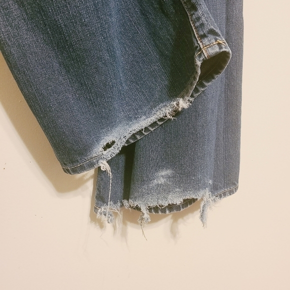 Guess Jeans | Men's Distressed Falcon Bootcut Jeans (Size 36 x 32) - Picture 13 of 15